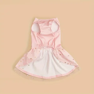 Siejoula Kleid mit Spitze, Hundekleidung, Haustierkleidung, Hunde -Pink -Tüll -Katzenkleidung, Welpenkleider, Geburtstagskostüm, Welpenkleidung 10 Hauptverkauf Tutu Hund - №6