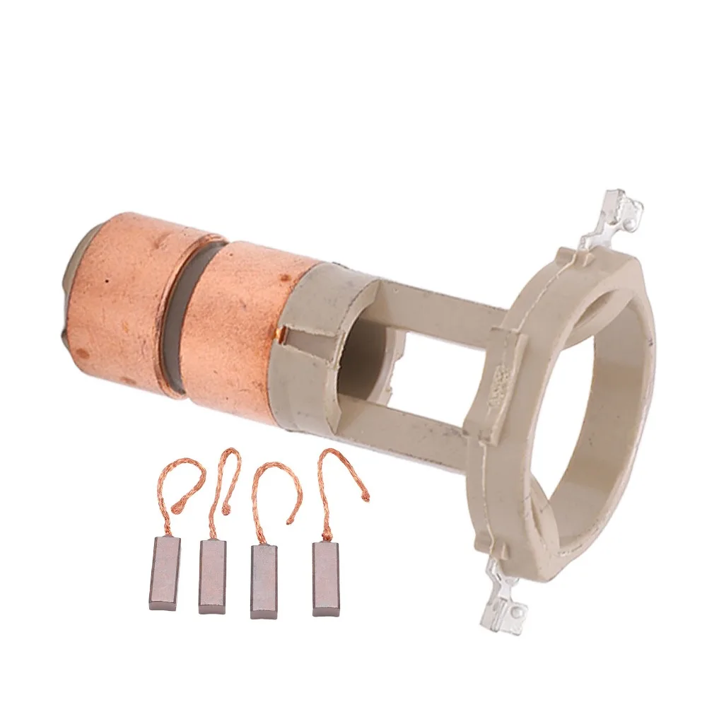 

Repair Kit Alternator Slip Ring Brushes Replacement Copper Generator Repair Kit Alternator Brush Set for Valeo