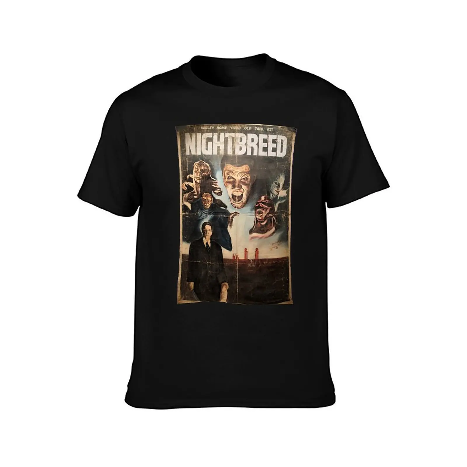 Clive Barker - Nightbreed T-Shirt Summer Casual Cotton Tee Oversized Streetwear Tops Vintage Graphic Print Unisex Men Women