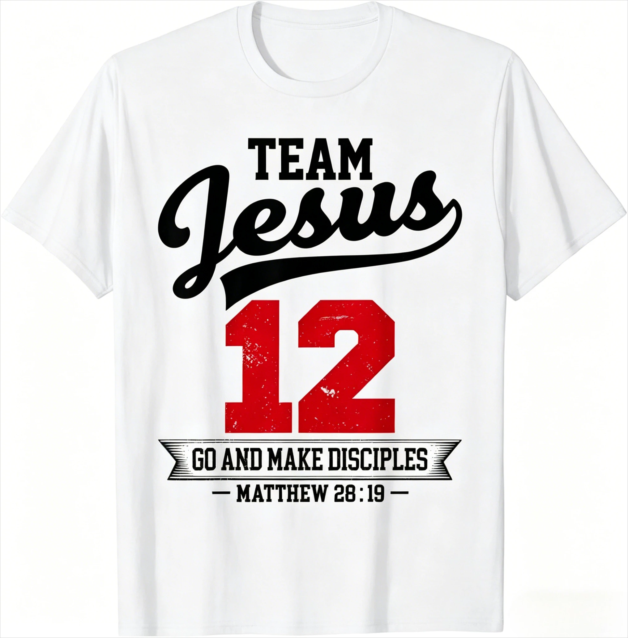 Funny Team Jesus Christian Faith Pray God Religious T-Shirt Funny Jesus T Shirt Men's Clothing Women Graphic 2026 Summer T Shirt