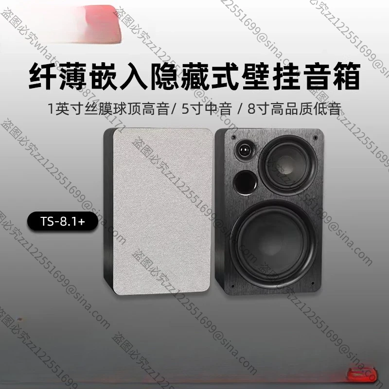 Suitable for TS-6.1 +/6.2C/8.1 + Embedded Hidden Wall Mount Front Surround Center Cinema Speaker Accessories