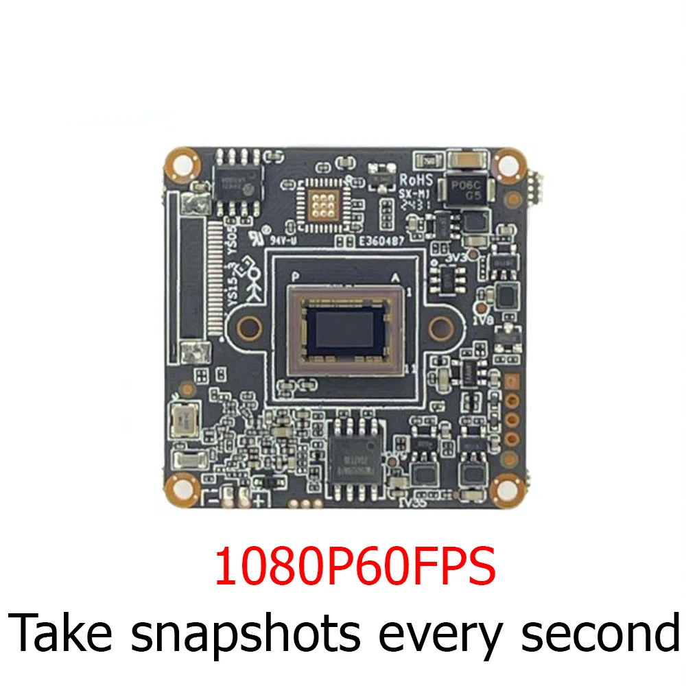 

WGWK IP Camera Module IMX307 1080P60FPS Take snapshots every second RTSP Onvif With DC12V Cable