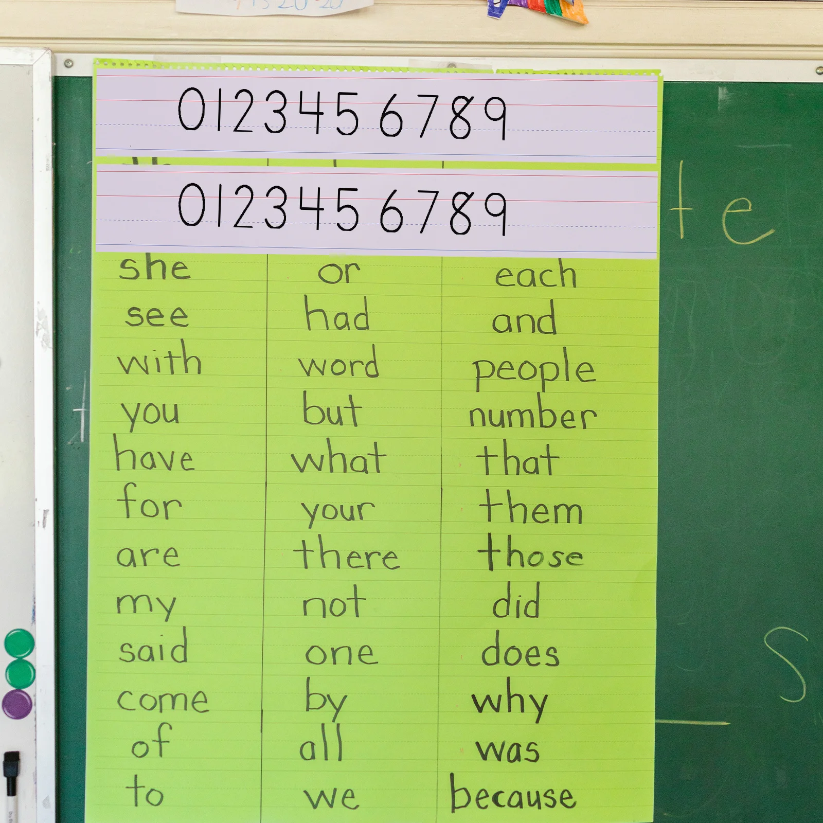 

30Pcs Ruled Sentence Strips Learning Sentence Strips Paper Material for Classroom Pocket Charts School Supplies