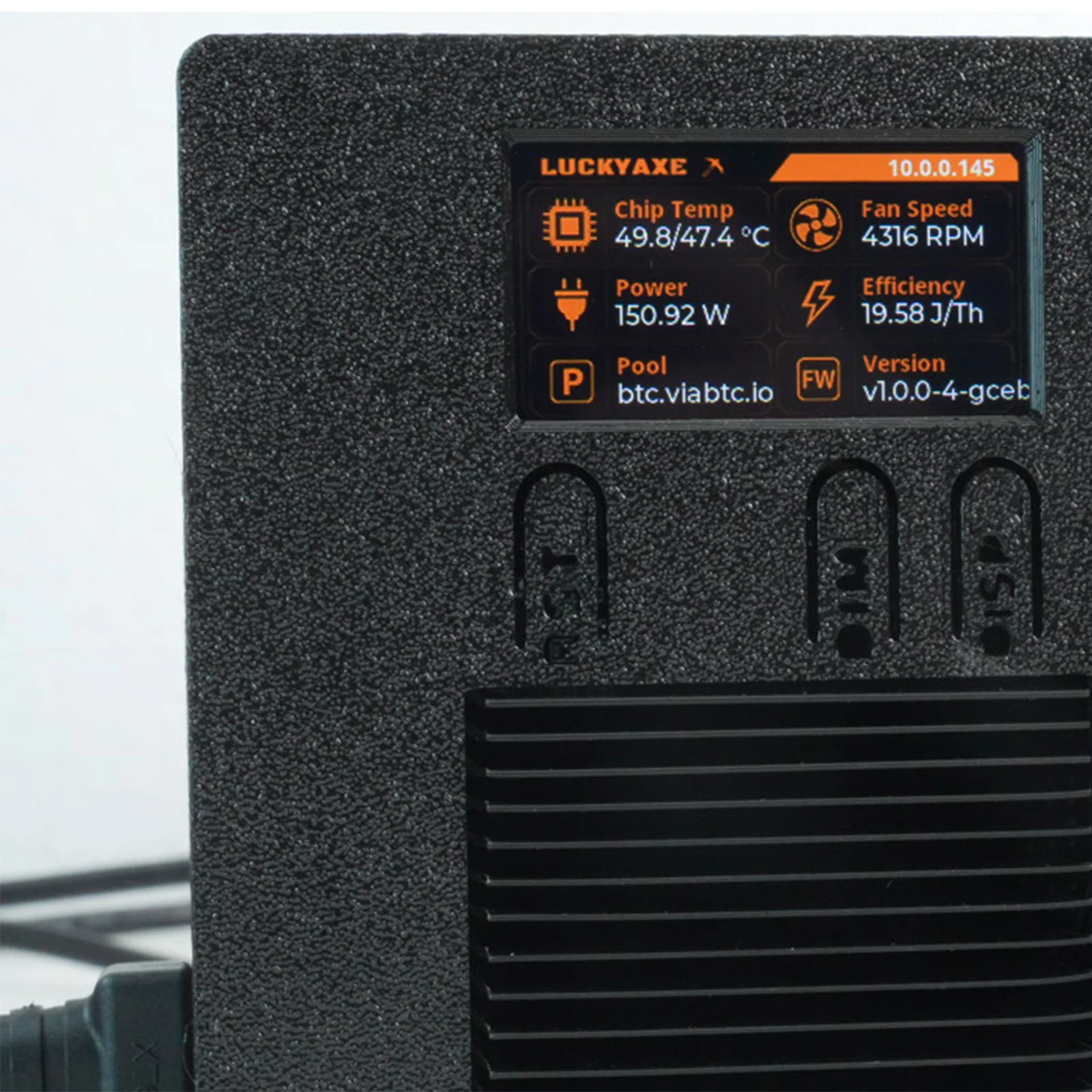 Luckyaxe B401 8TH/s Bitcoin Miner Dual-Band WiFi 2.4G/5G RJ45 Ethernet SHA256 ASIC BTC Home Mining Machine