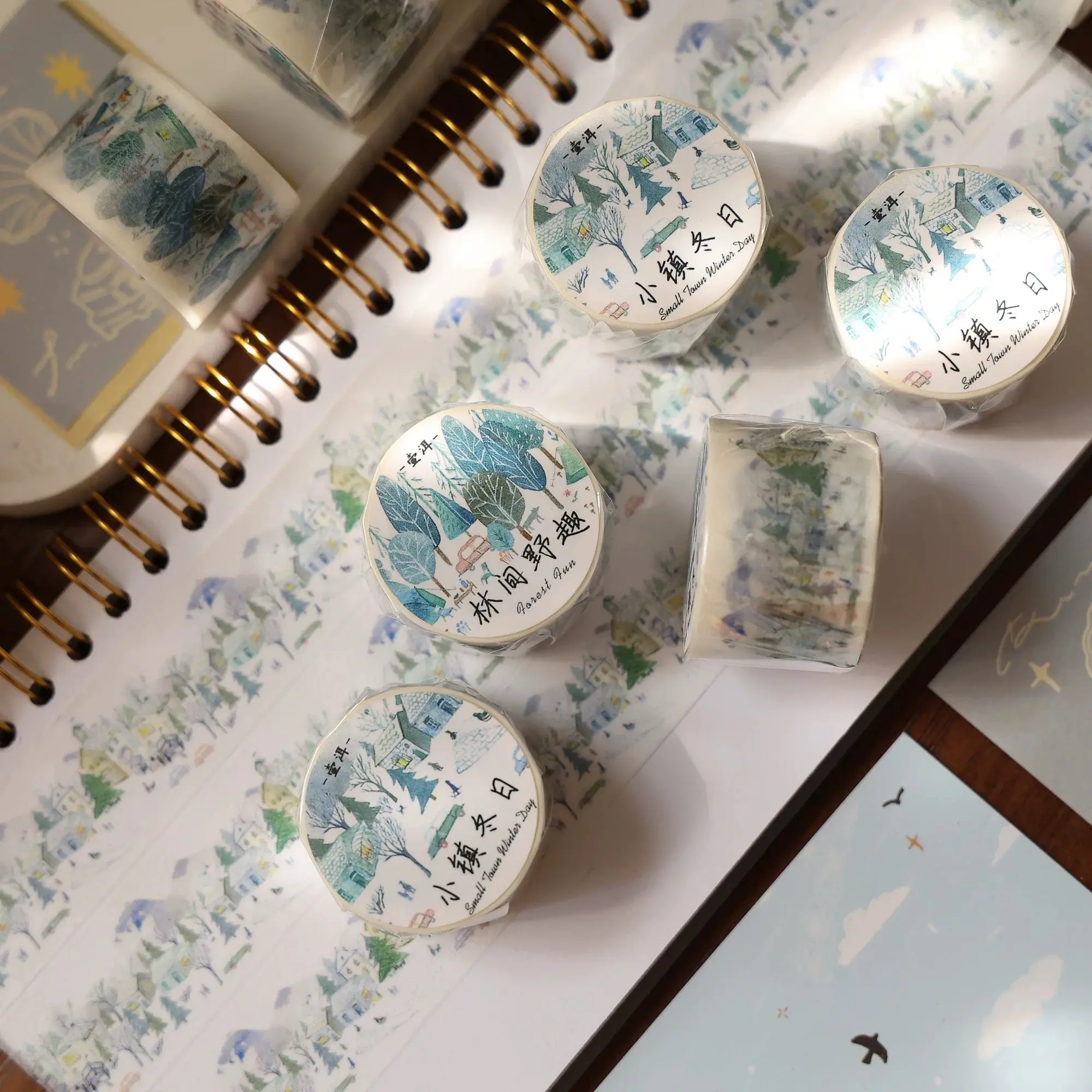 

Набор для скрапбукинга и DIY-проектов [Mori Primer Tape Roll] — Рулон клейкой ленты Washi PET Maste