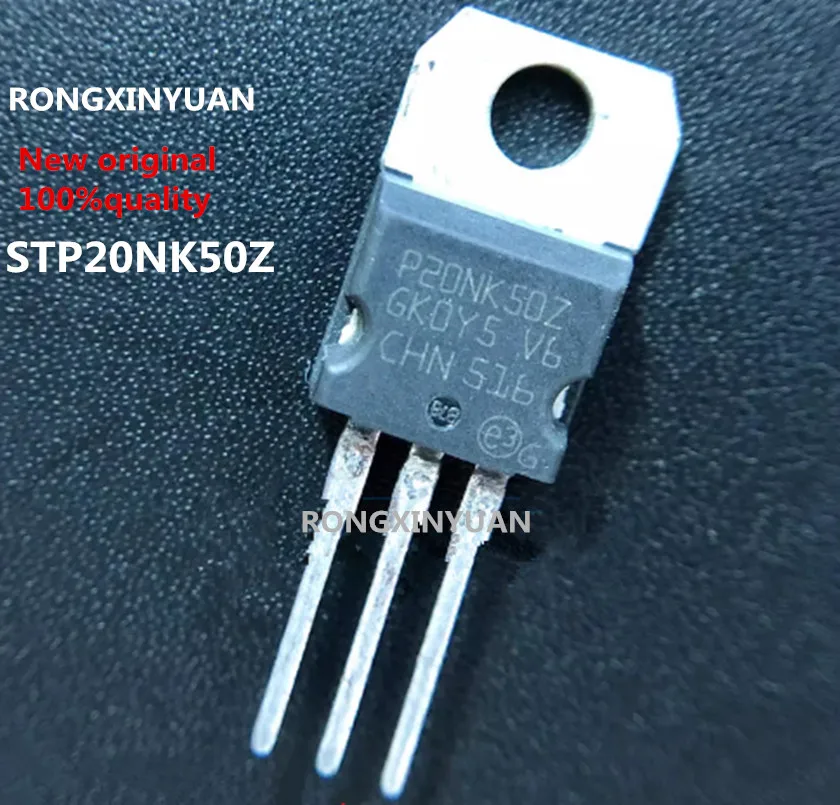 10pcs New Original  STP20NK50Z P20NK50Z 20A 500V field-effect transistor