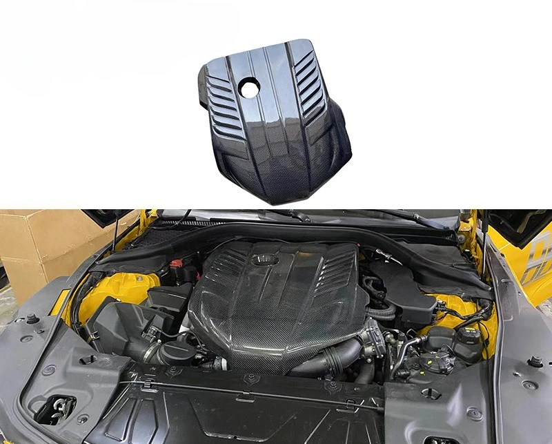 

Применимо к: Toyota SUPRA A90 A91, крышка двигателя из углеродного волокна на 2019-2023 годы, детали для модификации автозапчастей