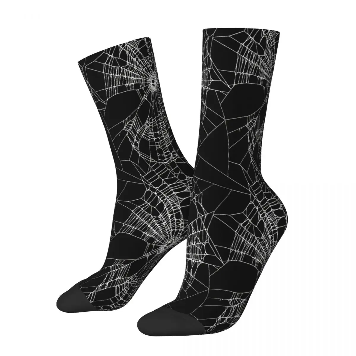 Spiderweb Labyrinth Socks Male Mens Women Autumn Stockings Harajuku