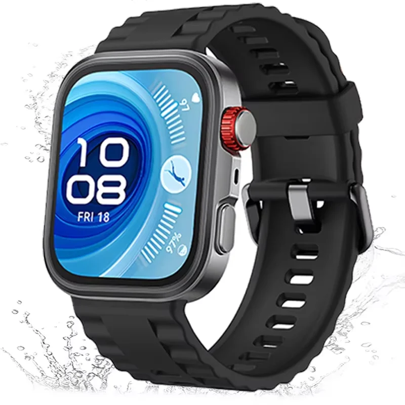 

Original Silicone Band For Huawei Watch Fit 4 Pro Strap Accessories Replacement Sport Correa Bracelet for Huawei Watch fit 4 3