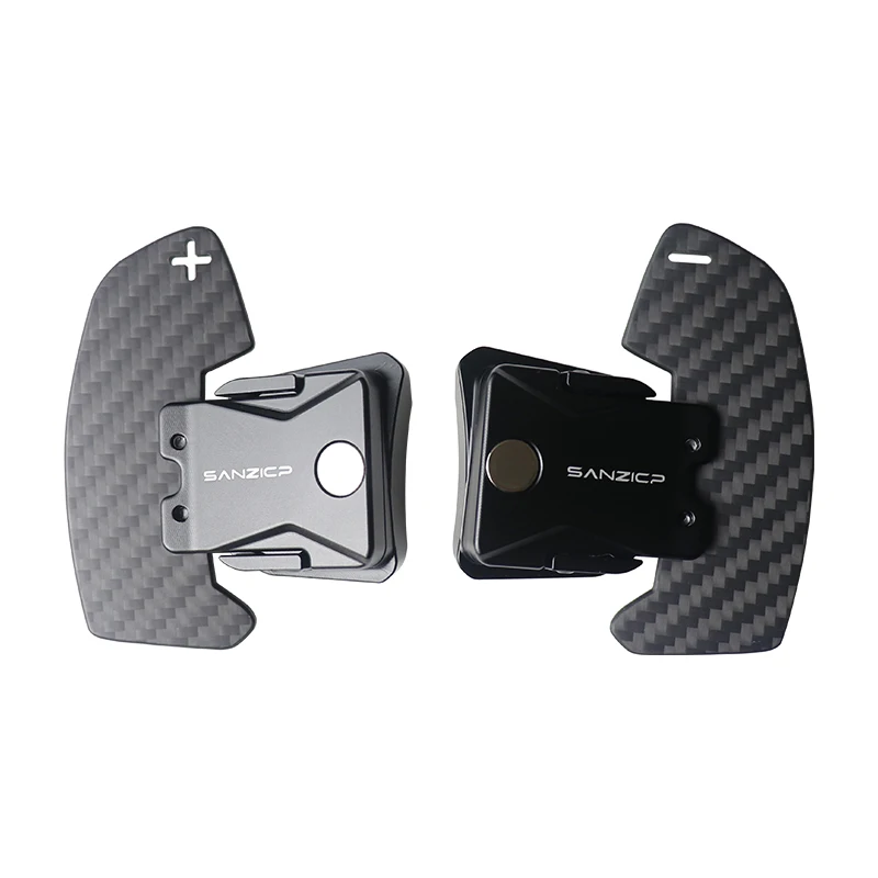 Suitable for Audi R8 steering wheel shift paddles upgrade  refit carbon fiber magnetic shift paddles