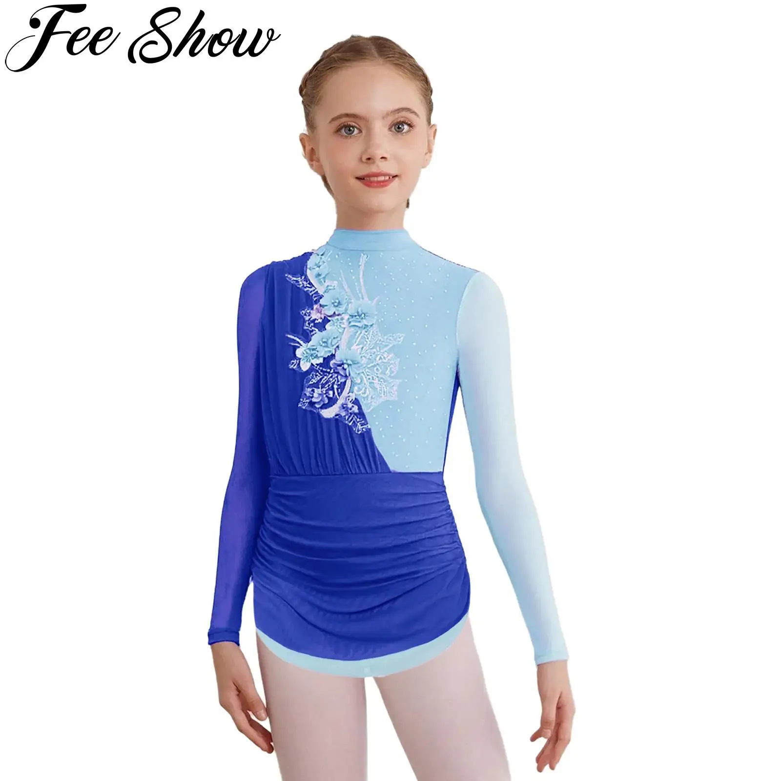 meninas-vestido-de-patinacao-artistica-strass-brilhantes-traje-de-danca-lirica-manga-longa-pura-malha-ballet-ginastica-ritmica-collants