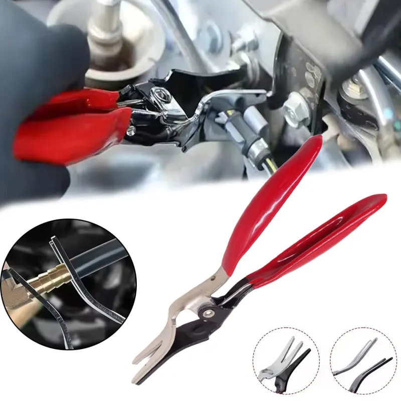 

Автомобильный топливный шланг, скошенные хомуты для шлангов, инструмент для разделения пряжек шланга, инструменты для авторемонта, аксессуары