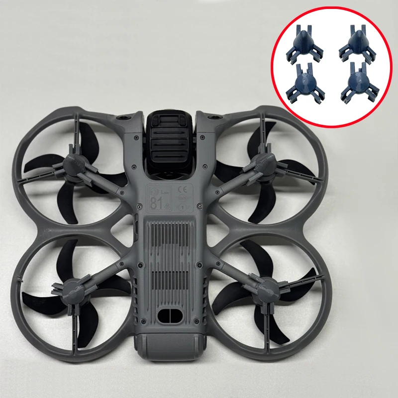 

1Set For DJI Avata360 FPV RC Drone Heightened Landing Gear Anti-Wear Tripod Support Leg Extension Protector Foot Pad Spare Parts