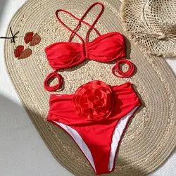 Nowe Sexy Bikini stroje kąpielowe damskie Push Up dla kobiet strój kąpielowy plażowe kostiumy kąpielowe brazylijskie Bikini zestaw kąpielowy