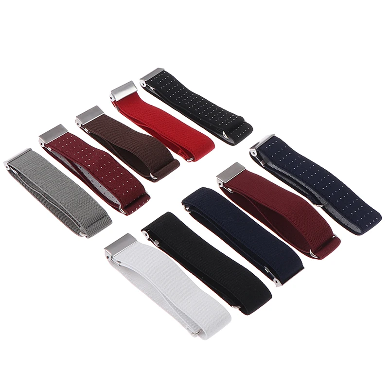 

● 1 пара эластичных нарукавников, подвязки на рукавах, нескользящие, устойчивые к морщинам, держатель для рубашки, ремни, регулируемый ремень, фиксирующий держатель для ремня