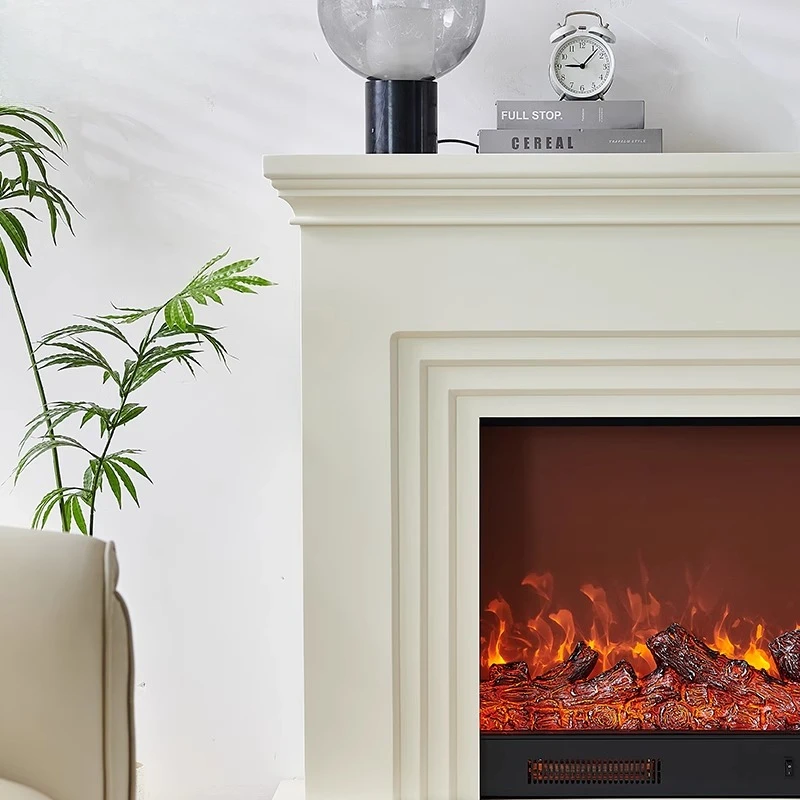 Fireplace craftsman 1.2/1 French fireplace decorative cabinet, American mantel, simulated fire electronic fireplace core