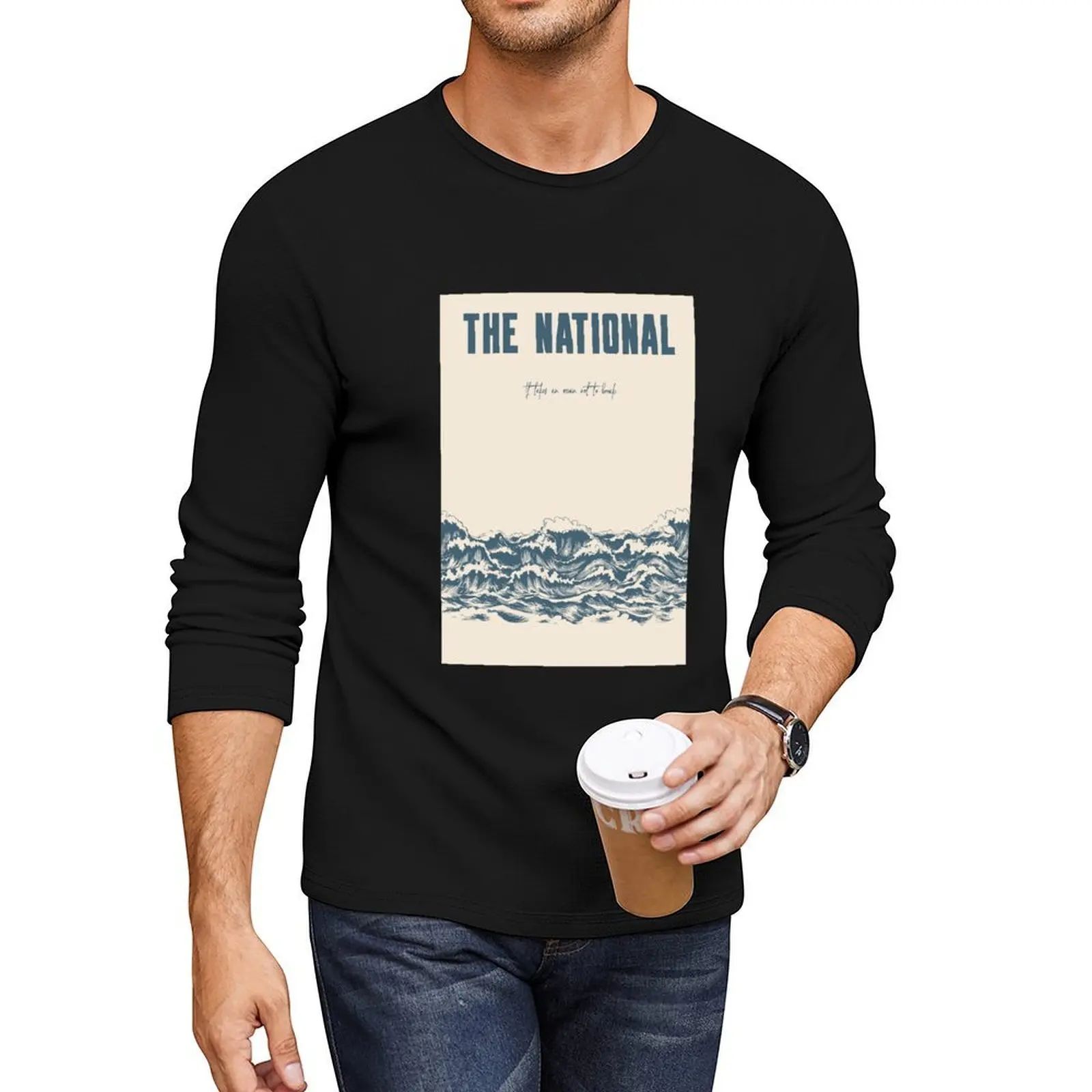 

The National Music Matt Berninger Gig Long T-Shirt custom t shirts sweat shirts cute clothes graphics t shirt mens tall t shirts