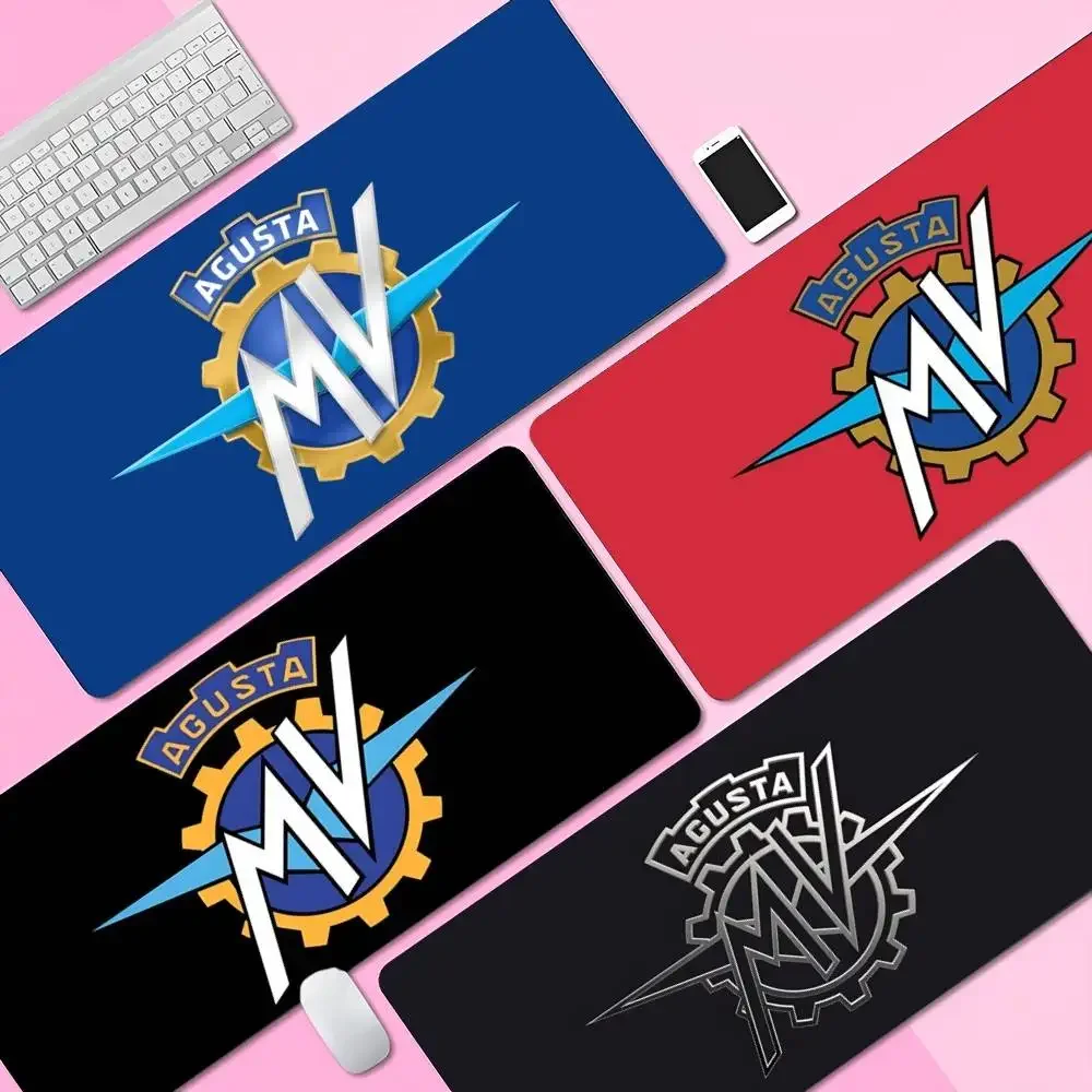M-MV A-Agusta INS Tide Large Thickened Mouse Pad Oversized Gaming Keyboard Notebook Table Mat For PC Computer Table