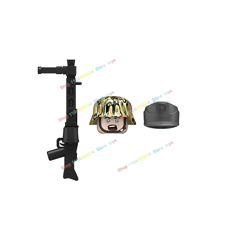 N690 guerriers armure lourde soldats assembler scène blocs de construction accessoires décor créatif figurines d'action poupées jouets cadeaux