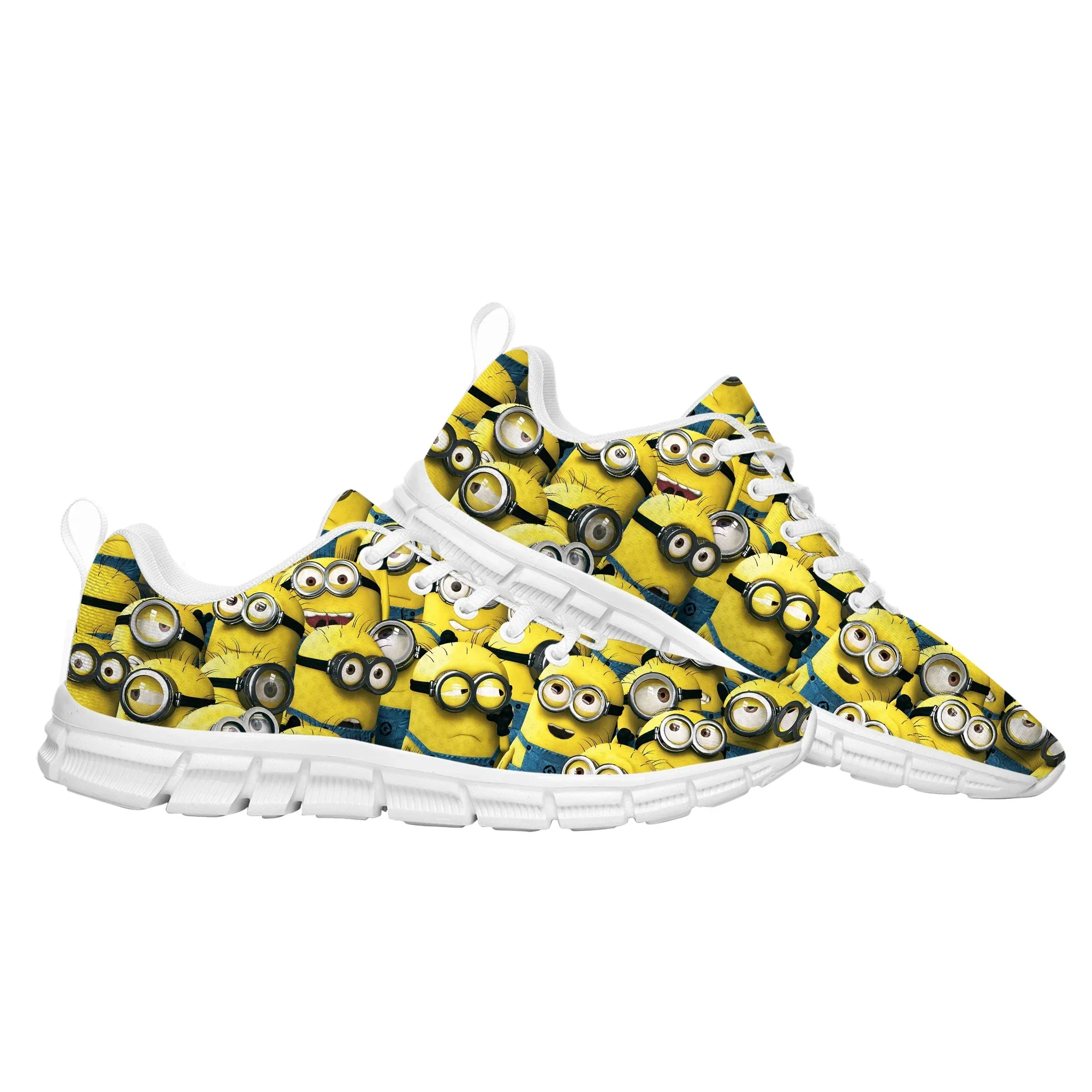 Kevin Stewart Bob Sports Custom Shoes High Quality Little Yellow Man Cartoon Mens Womens Sneaker Tailor Made Couple Built Shoes