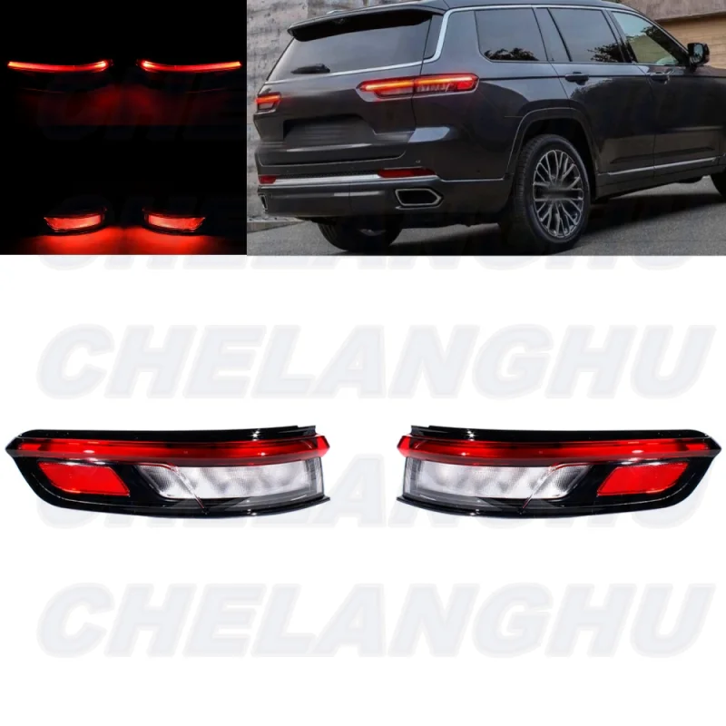 

Tail Light For Jeep Grand Cherokee 2021 2022 2023 2024 1 Pair Outer Side Rear Lamp Brake Light Car accessories