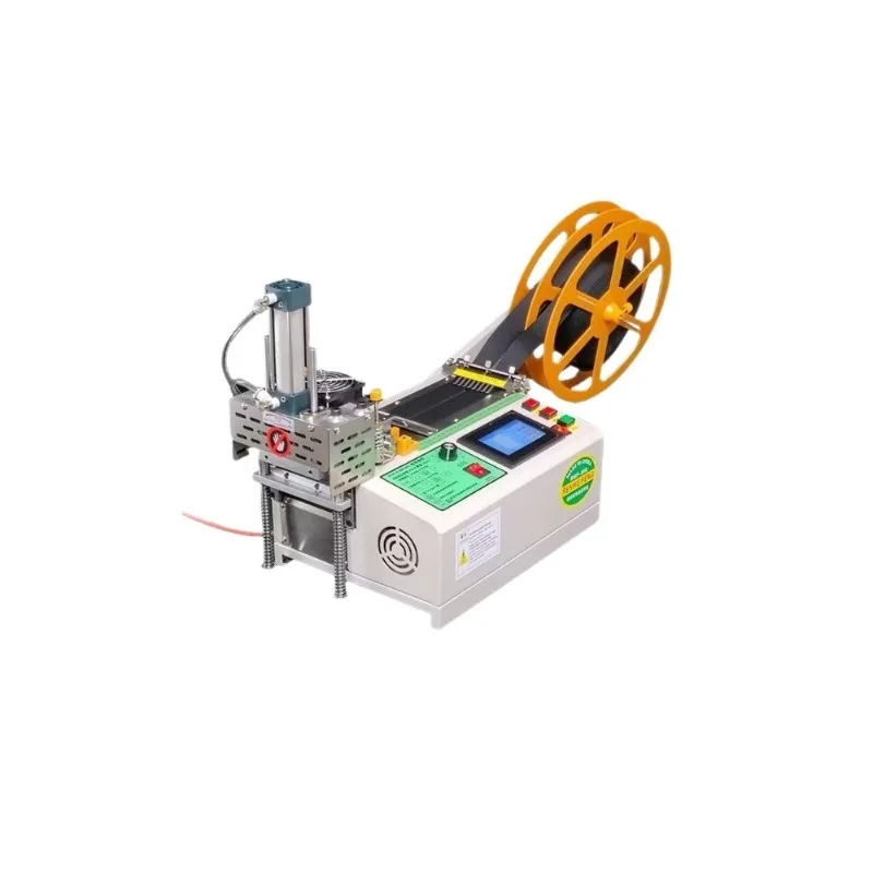 

Material cutting machine Ribbon Velcro, forging belt hot and cold cutting machine, ribbon breaking machine