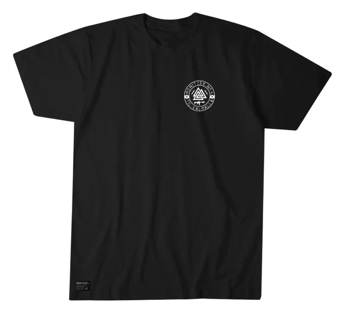 Til Valhalla. Warrior Spirit Military Grunt Tactical T-Shirt 100% Cotton O-Neck Short Sleeve Summer Casual Mens T-shirt