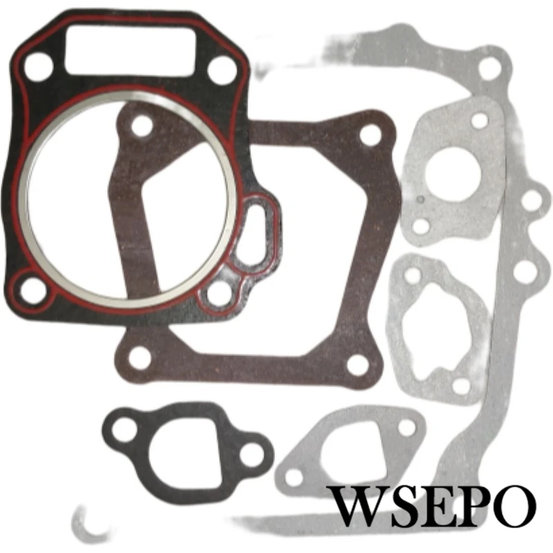 Full Engine Gaskets Overhaul Kit Fits For GX160 GX200 168F 196CC Clone 68MM Cylinder Bore Air Cool 4-Str. Gasoline Engine