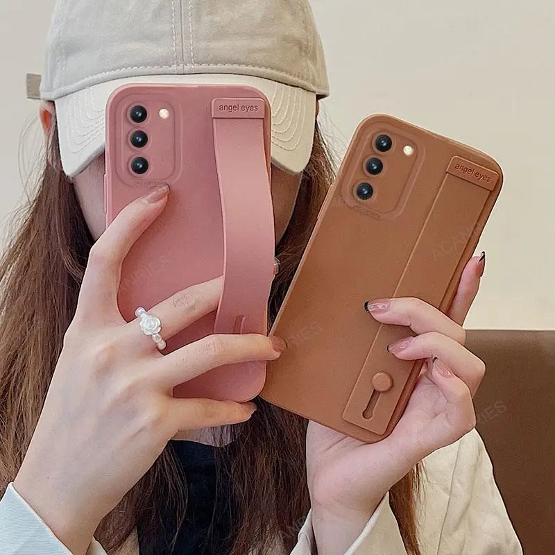 Силиконовый чехол-подставка для Samsung S21 S20 S22 Plus Ultra Fe S21fe