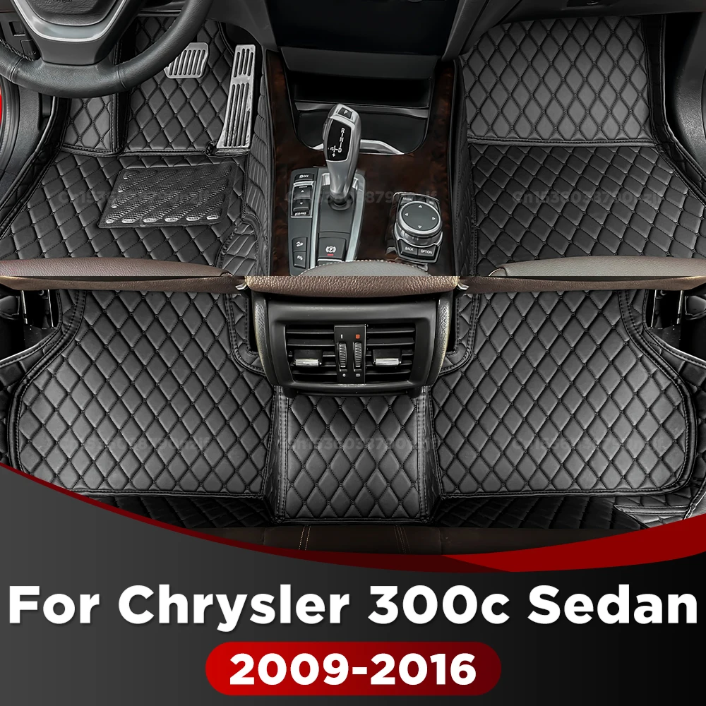 

For Chrysler 300c Sedan 2009-2016 2015 2014 Custom Car Floor Mat Automobile Carpet Cover Interior Accessories Protective Mats