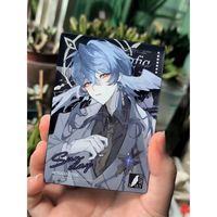 Sunday keychain man Acrylic Group photo card key chain kids pendant High quality key holder Honkai: Star Rail brelok Aventurine