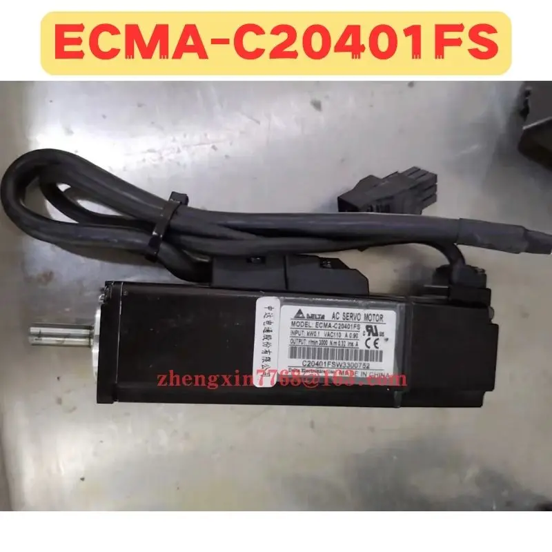 Used Servo Motor ECMA-C20401FS ECMA C20401FS Normal Function Tested OK