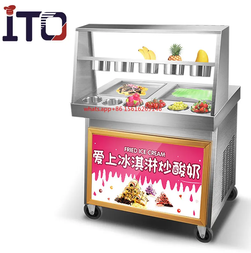 

ITO-01 Manual Fried/roll Fried Ice Cream Machine