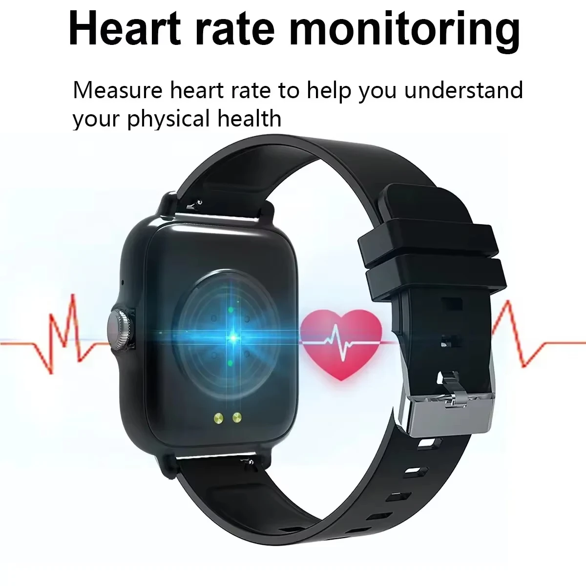 Xiaomi-Montre connectée de sport pour homme et femme, avec moniteur de fréquence cardiaque et d'activité physique, étanche, pour Android et IOS, cadeau pour dame, nouveau