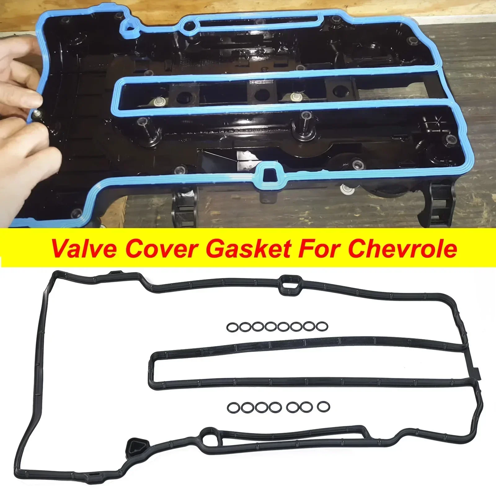 WANWUXIN Car Replacement Engine Valve Cover Gasket For Buick Encore Chevrolet Cruze Volt Trax Sonic 1.4L L4 2013-2020 714234900