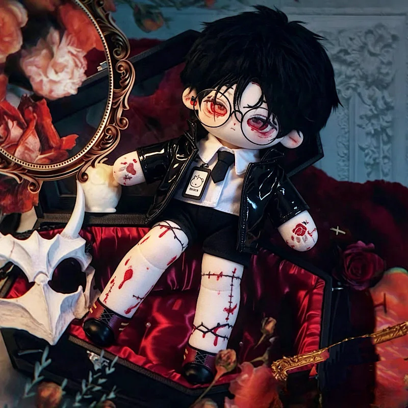 A 30cm-sized Long-legged Cotton Doll Clothing Set, Featuring A Special-shaped Doll Clothing, Shirt and Glasses Set