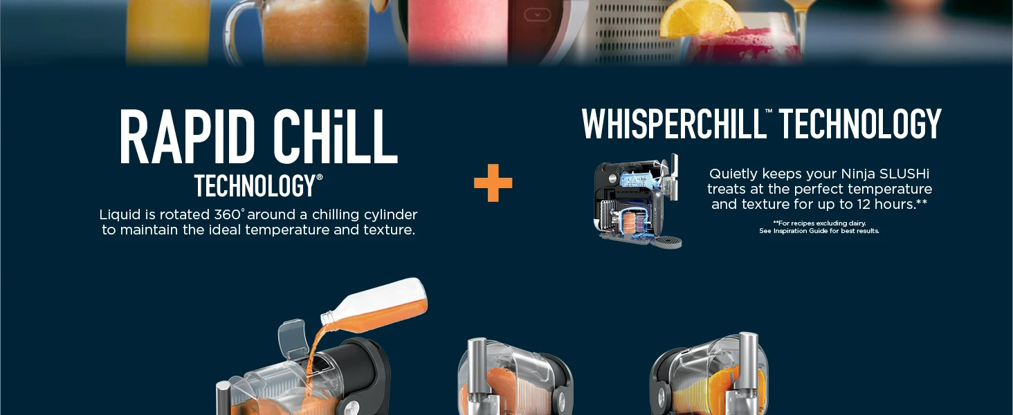 Rapid Chill Technology + Whisper Chill Technology