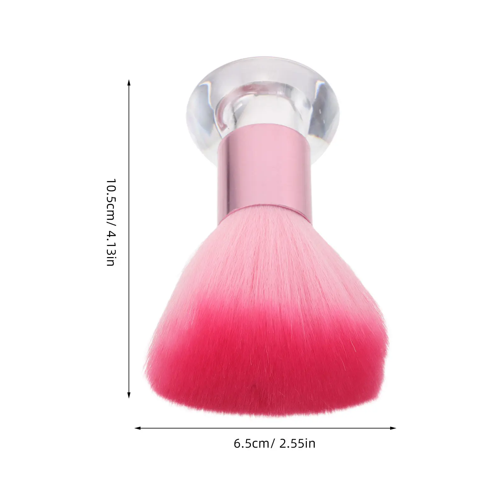 3Pcs Powder Brush Large Soft Dome Face Makeup Brush Portable Standing Base Blush Brushes Face Powder Bronzer Cheek Contouring