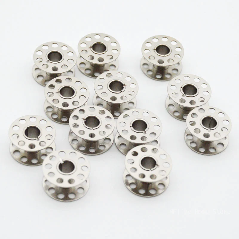 5PCS Sewing Machine Bobbins Case and Metal Bobbins Spool Suitable DIY Sewing Accessories for Household Sewing Machine