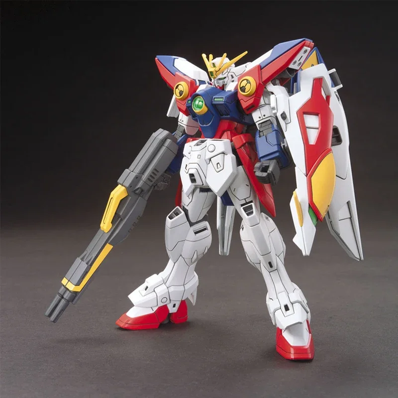 Bandai HGUC Gundam Wing Zero Custom Model Kit Maßstab 1:144 XXXG-00W0 Actionfigur Sammlerspielzeug