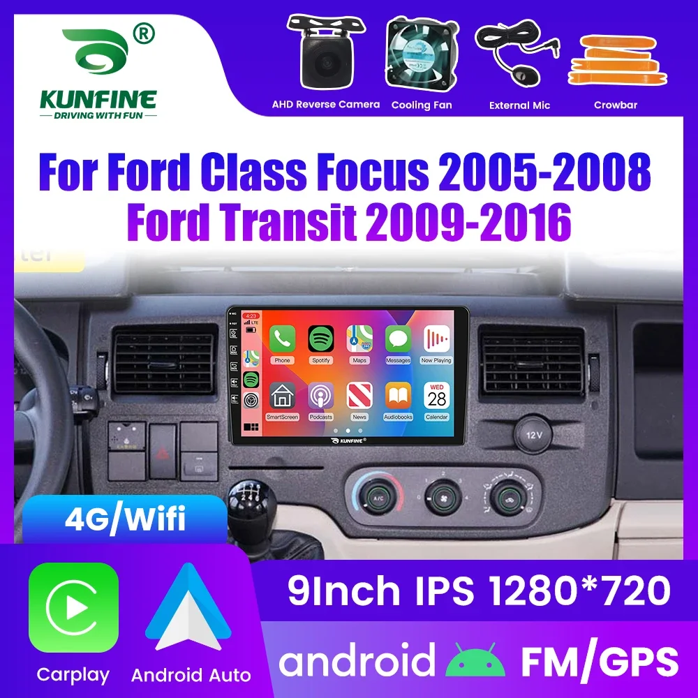 Android Car Radio For Ford Class Focus 2005-2008 Car Stereo 2Din Octa Core GPS Navigation Player IPS Screen Carplay Android Auto