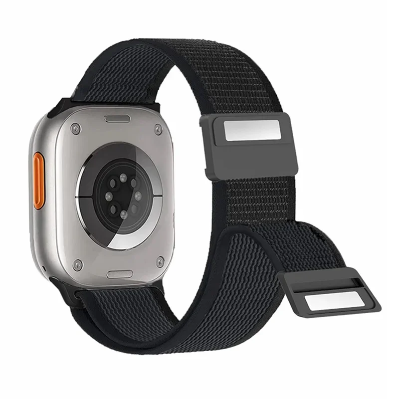 

Ремешок Trail Для Apple Watch Ultra 2, магнитный браслет для iWatch 9 8 7 6 5 4 3 Se 41 мм 40 мм 38 мм, 49 мм 45 мм 44 мм 42 мм