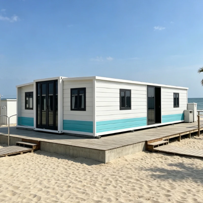 Large Prefabricated Tiny 20Ft 40Ft Expandable Container House Prefab Structure Home 2 4 5 Bedroom Casa Portable