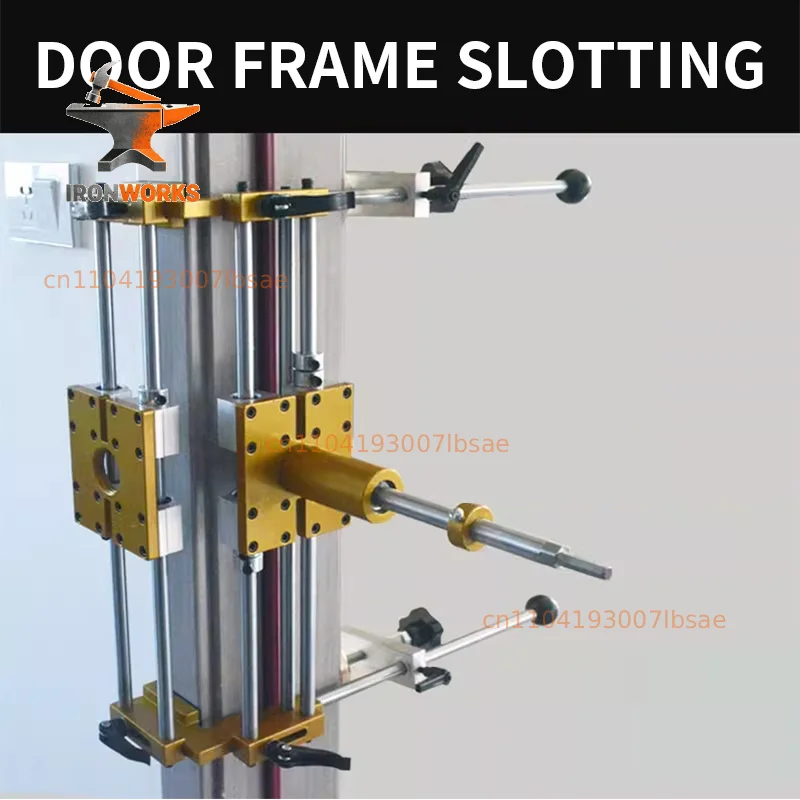 Door frame opening locator Solid Wood Door Opener Slotter Set Carpentry  Front Unlocking Device Fast Punching
