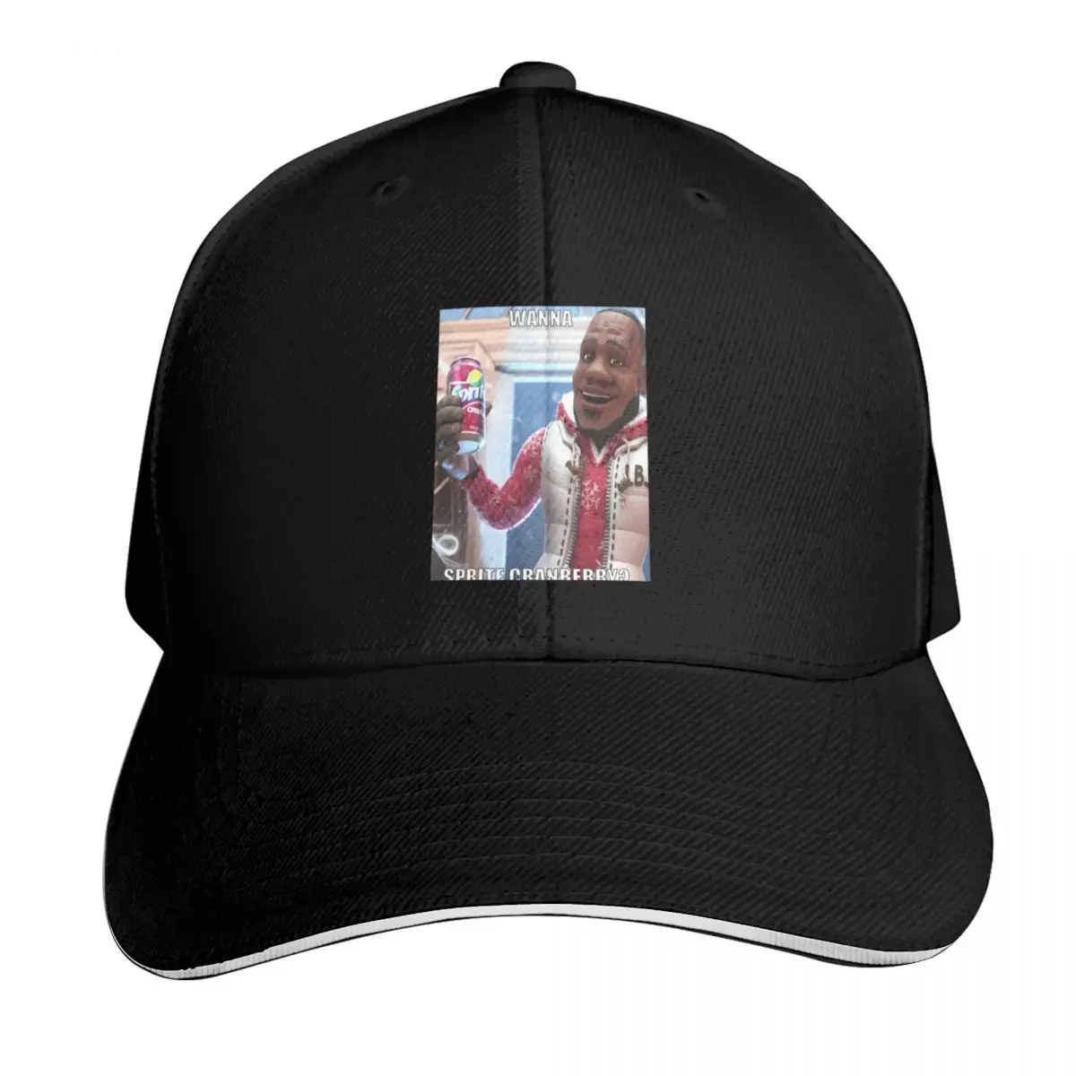 Sprite Cranberry - Wanna Sprite Cranberry Baseball Cap Streetwear Hip Hop Trendy Vintage Retro Embroidered Lightweight Packable