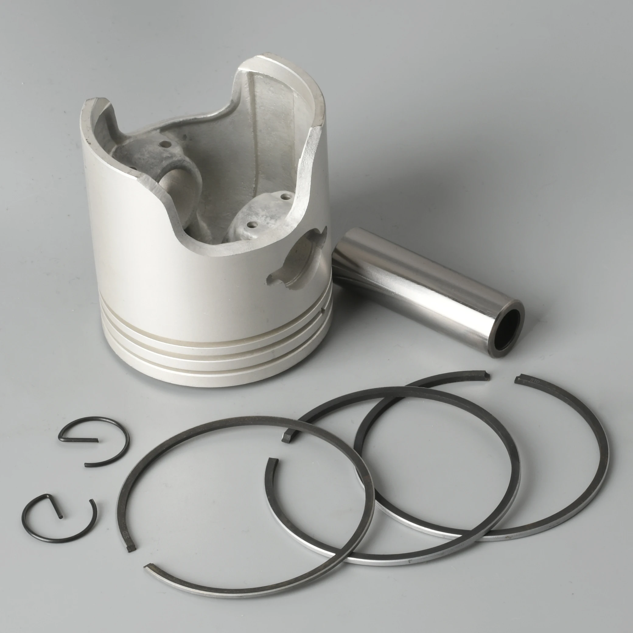 67.25MM Piston and 3 Rings Kit (0.25Mm O/s) 6H4-11635-01-00 for Yamaha outboard 2 stroke 25HP 40HP 50HP 6H4-11635 6H4-11635-01