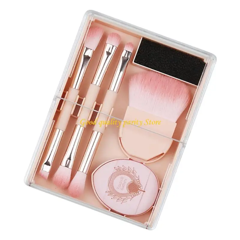 M4YA Makeup Brushes Set Powder Corceler Shadows Brush Ensemble poudre Pouffle