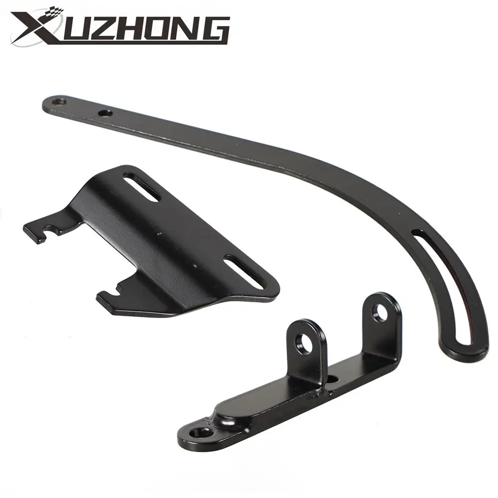 New Car Black Alternator Bracket Drivers Side for Small Block Chevy SWP SBC 283 305 327 350 Short Water Pump Drivers Side 