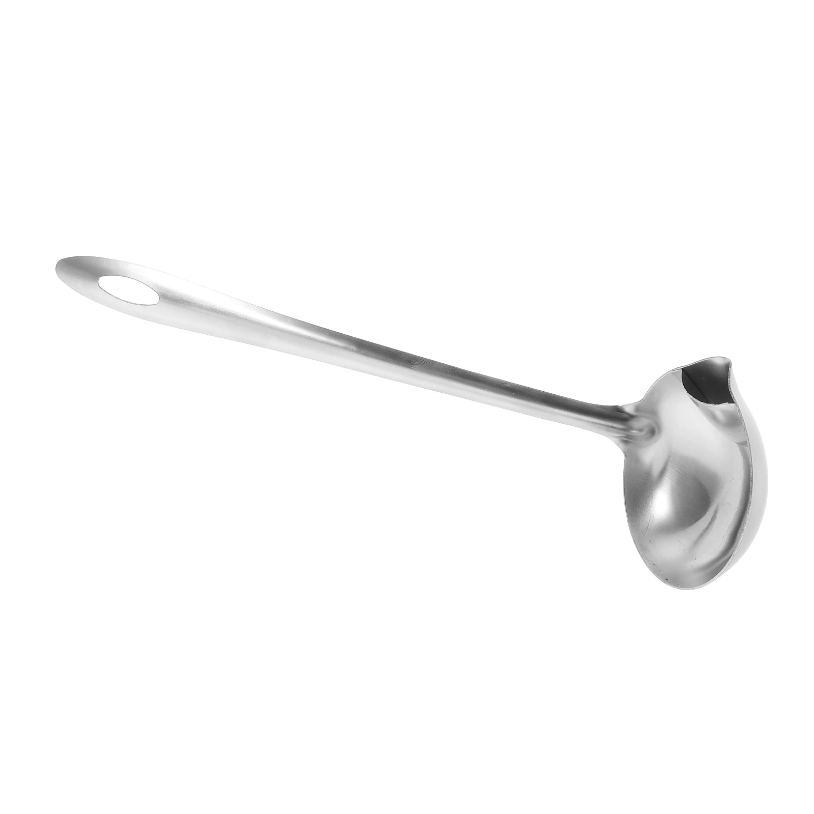 Stainless Steel Oil Fat Separator Skimmer Strainer Grease Kitchen Filter Spoon Serving Slotted Ladle Cooking Utensil Soup Oil
