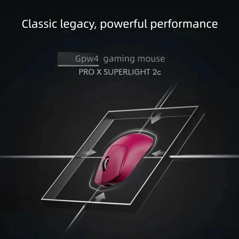 Logitech GPW4 PRO X Superlight 2c Wireless Gaming Mouse,44K DPI up to 8 kHz Polling for PC/Mac,G Pro Series 4th Generation FPS
